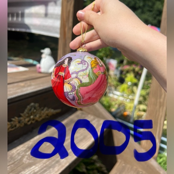 Pier 1 imports Christmas ornament lot of 6 - Picture 2 of 7